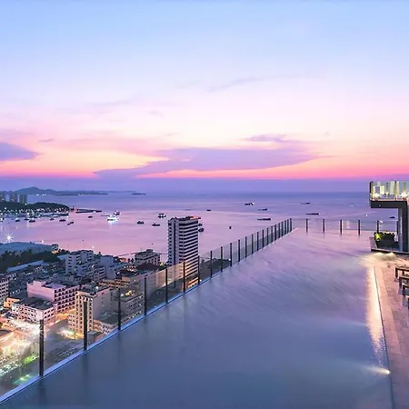 Best Location In Pattaya, Sky Pool & Infinity Edge Exterior photo